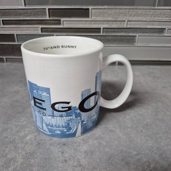 Vintage Starbucks 2002 San Diego Skyline Series Coffee Mug - Picture 3 of 7